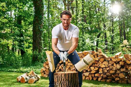 Cellfast C1600 Splitting Axe Length 61.5cm and Weight 1.6kg with Plastic Handle