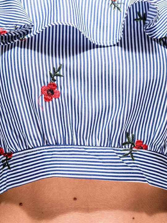 Rouxaki Blouse Light Blue