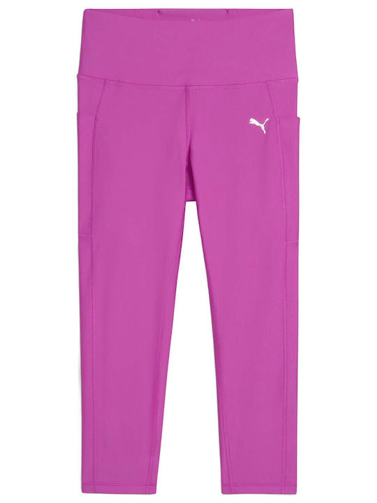 Run Velocity Laufen Frauen Capri Leggings Rot