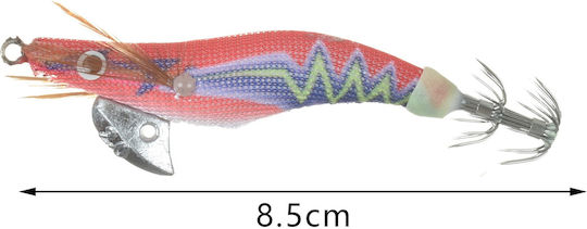 Tpster Tintenfisch-Jigs 8.5cm/2gr