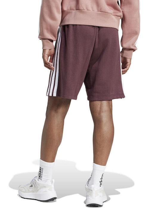 adidas M 3s Ανδρική Βερμούδα Κοκκινο