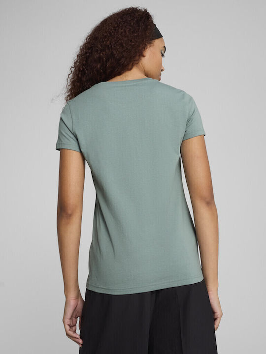 PUMA Logo T-Shirt Πράσινο
