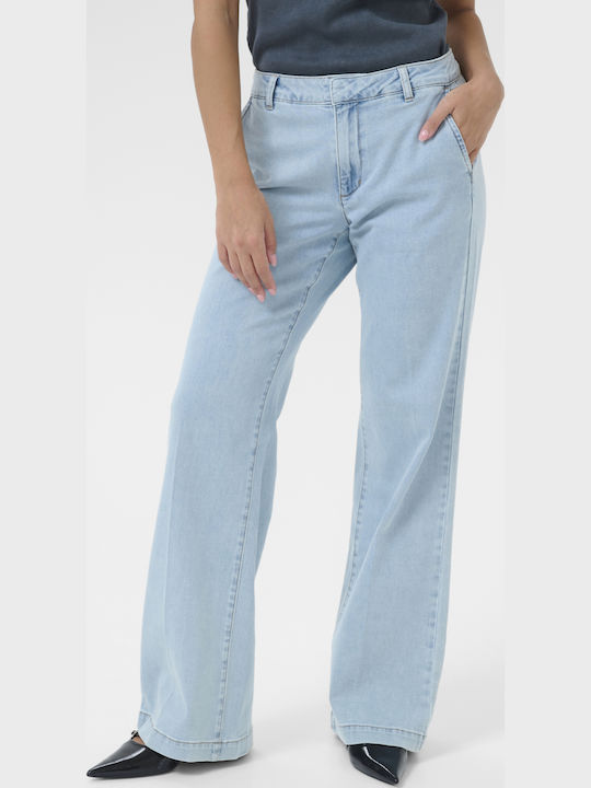 Γυναικείο Jean Παντελόνι σε Loose Εφαρμογή Light Blue