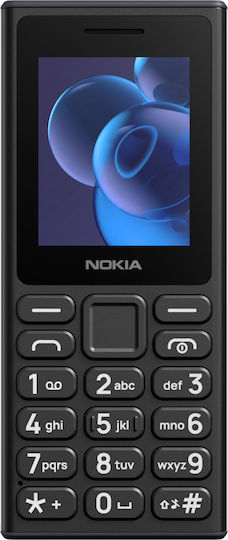 Nokia 110 (2024) Dual SIM Mobile with Buttons (English Menu) Black