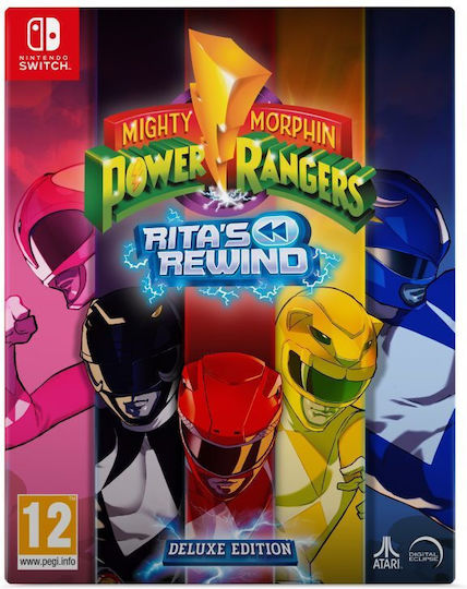 Mighty Morphin Power Rangers Rita's Rewind Deluxe Edition Switch Game