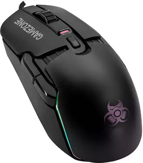 Tracer GameZone Master RGB Gaming Mouse 12000 DPI Black