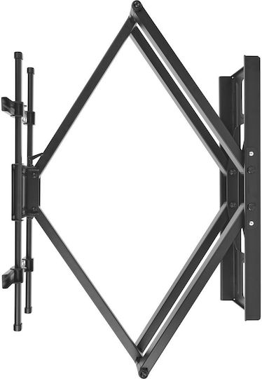 One For All WM4663 Wall TV Mount with Arm Silver