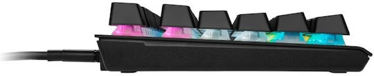 Corsair K60 Pro TKL RGB Gaming Μηχανικό Πληκτρολόγιο Tenkeyless με Corsair OPX διακόπτες και RGB φωτισμό (Αγγλικό US)