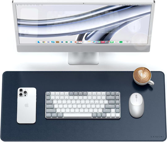 Satechi Padea Pentru Mouse Din Piele XL (680mm) Albastră ST-LPDMB