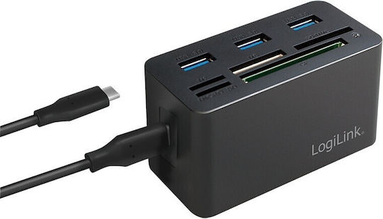 LogiLink Hub 3 Θυρών USB 3.0 με σύνδεση USB-A