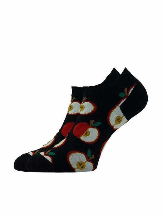 Set de 5 șosete unisex din bumbac până la gleznă Ha Ha-04 Multicolor Prive