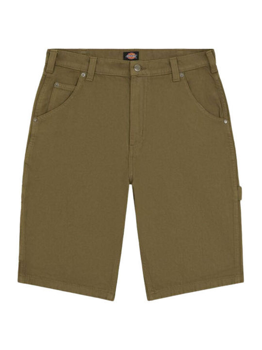 Garyville Men's Shorts Jeans Military Green