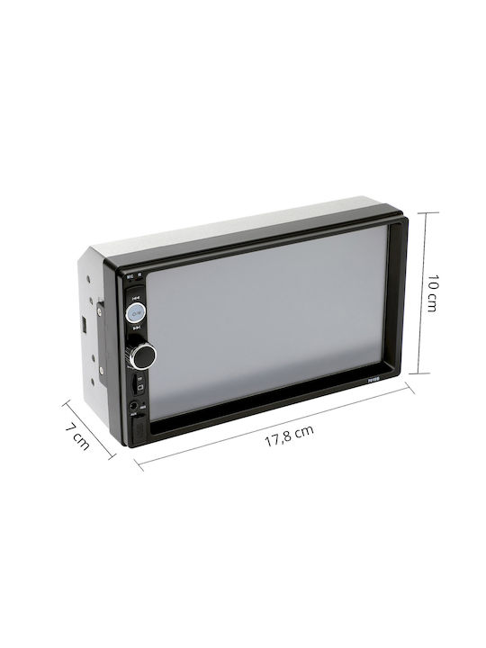 PerVoi Ηχοσύστημα Αυτοκινήτου 2DIN (Bluetooth/USB) με Οθόνη Αφής 7"