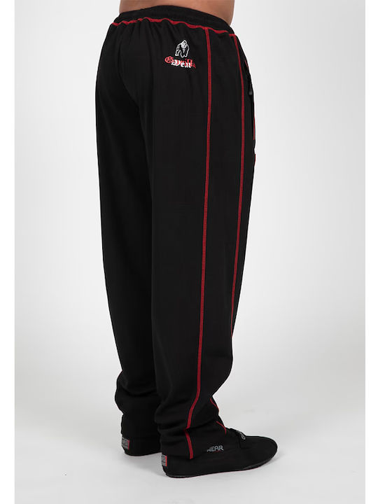 Παντελόνι Φόρμας χωρίς Λάστιχο Black, Red