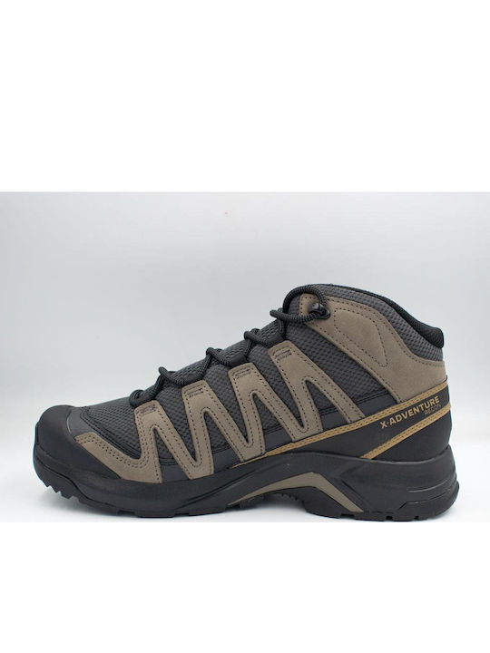 Salomon X Adventure Recon Men's Hiking Boots Waterproof with Gore-Tex Membrane Brown