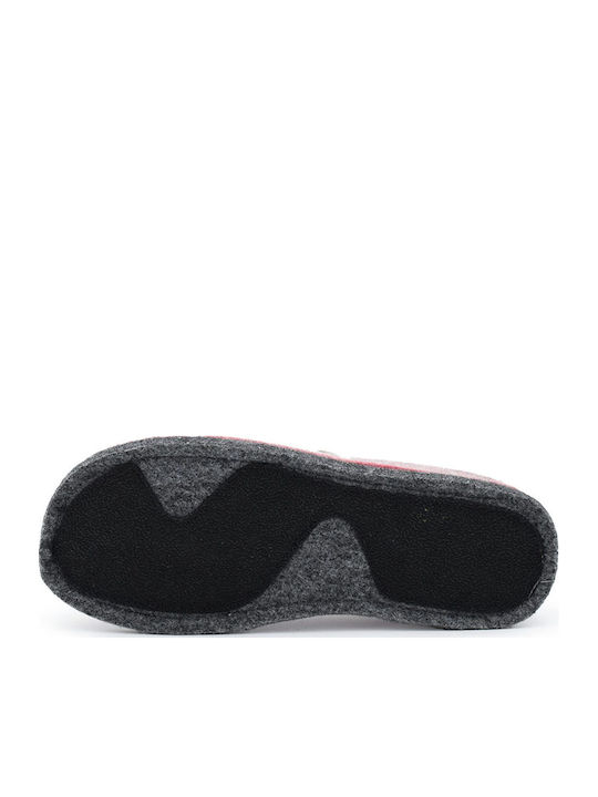 Anatomische Lederne Damen Hausschuhe Lila