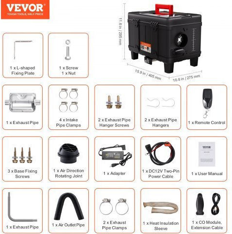 Vevor Autoheizung Diesel