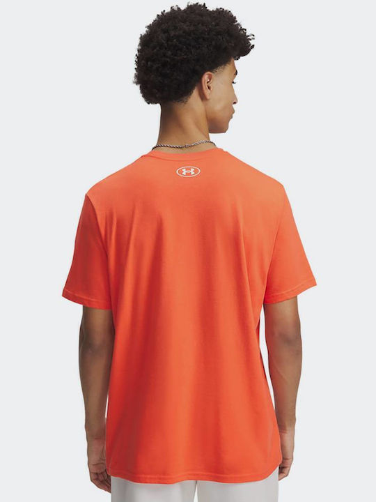 Under Armour T-shirt Πορτοκαλί