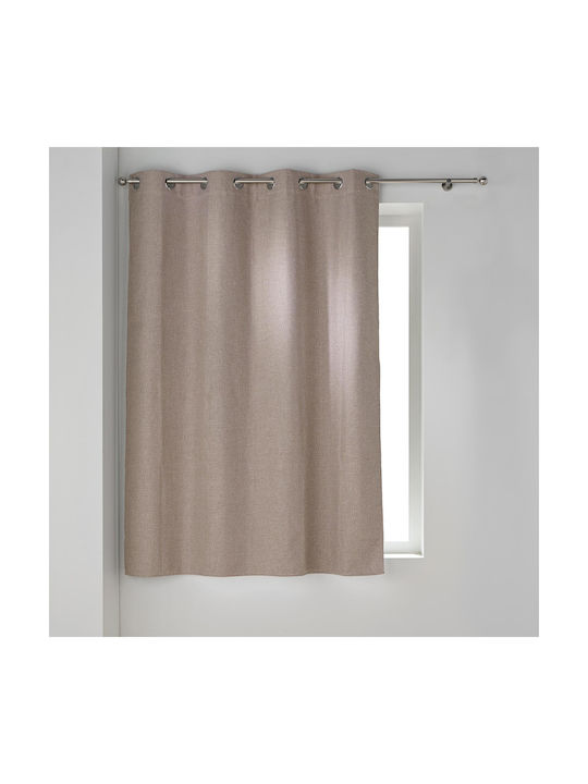 Perdea de Întunecare de Fereastră cu Capse L-c Crepuscule Bej 1612538 140x180cm
