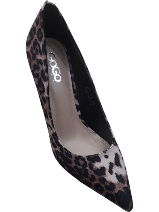 Pumps mit hohem Absatz Animal Print