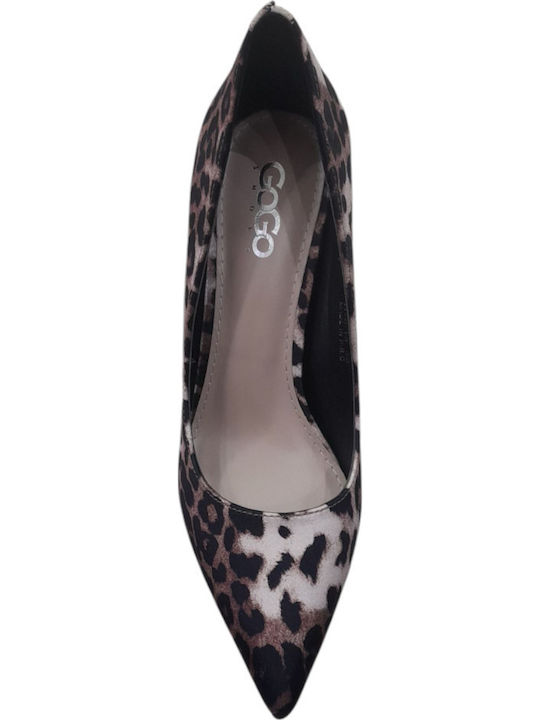 Pumps mit hohem Absatz Animal Print