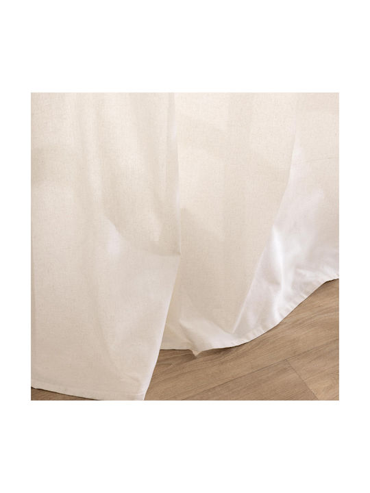 Perdea Cu Capse L-c Hera Ecru 140x240cm