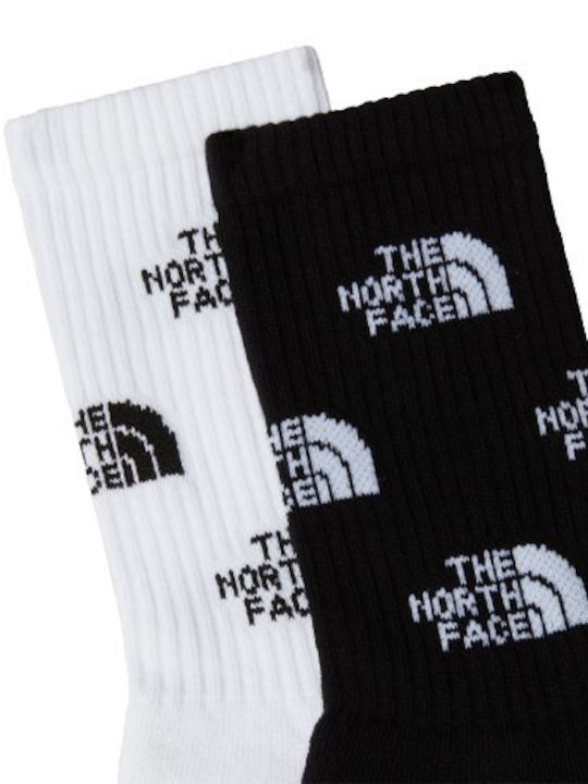 North Face Everyday Crew Logo Socks 2 Pair Nf0a8brbky4