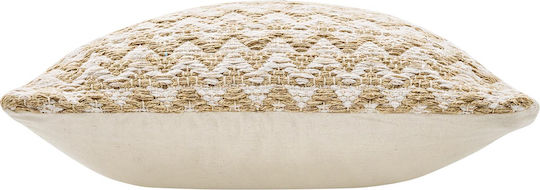 Sofa-Kissen L-c Loumeo aus 100% Baumwolle Natural 40x40cm