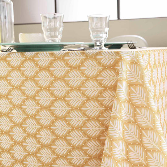 Tablecloth Stain Resistant L-c Davia Yellow 145x240cm