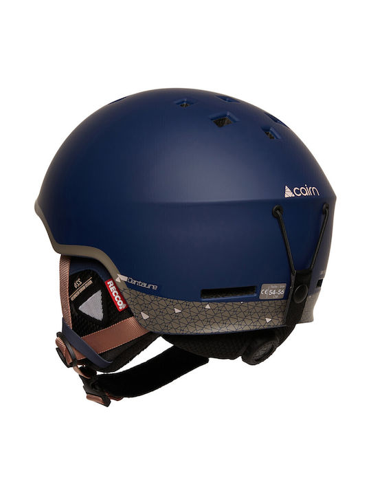 Cairn Centaure Rescue Men's Helmet for Ski & Snowboard Blue