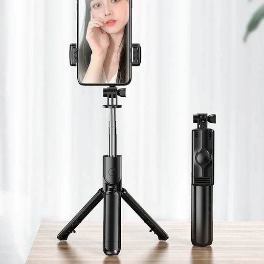 Techsuit Selfie Stick with Bluetooth S03 Black