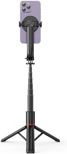 Tech-Protect L04S Selfie Stick With Bluetooth Black