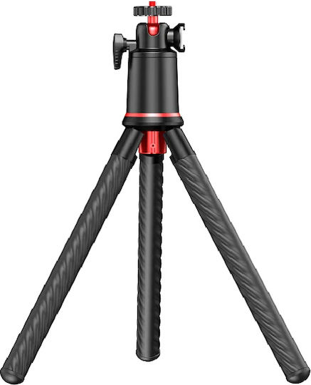 Techsuit C03 Selfie Stick με Τηλεχειριστήριο Μαύρο