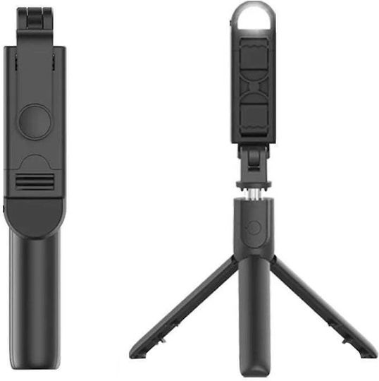 Techsuit Selfie Stick με Bluetooth / Τηλεχειριστήριο Μαύρο