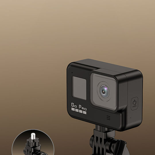 Hurtel Selfie-Stick mit Bluetooth / Fernsteuerung Schwarz