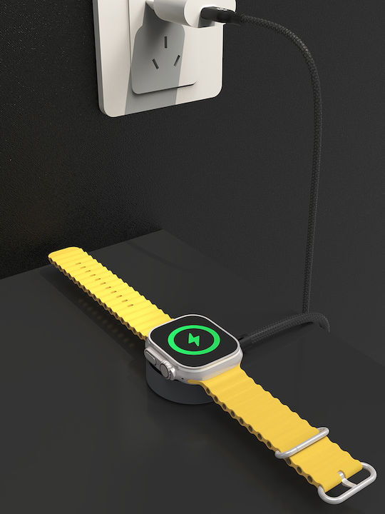 Dudao Ladegerät für Apple Watch Schwarzς