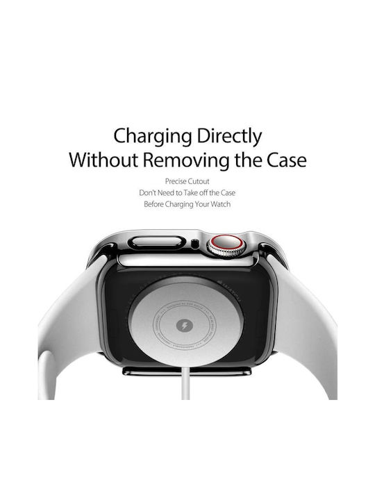 Dux Ducis Hamo Plastic Case in Black color for Apple Watch 10 42mm