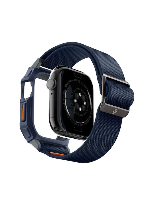 Spigen Lite Fit Pro Пластмасов Калъф Navy Blue за Apple Watch 10 46мм