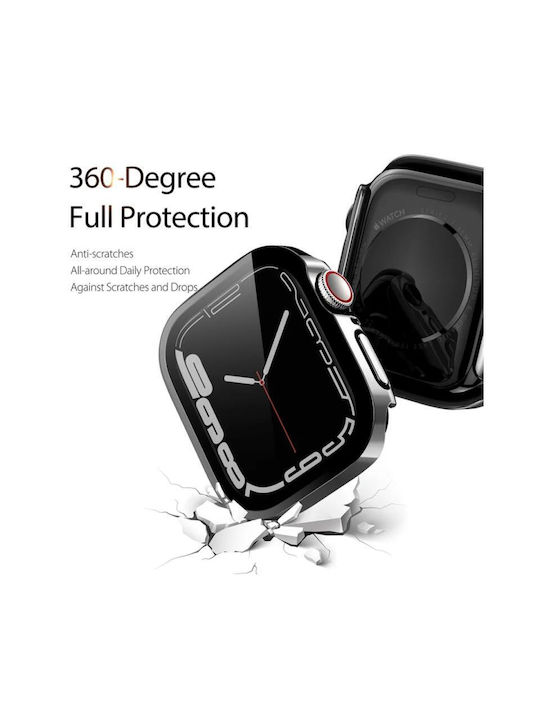 Dux Ducis Hamo Plastic Case in Black color for Apple Watch 10 42mm