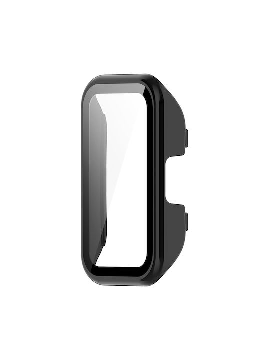 Techsuit Defense360 Pro Πλαστική Θήκη με Τζαμάκι σε Μαύρο χρώμα για Huawei Band 8