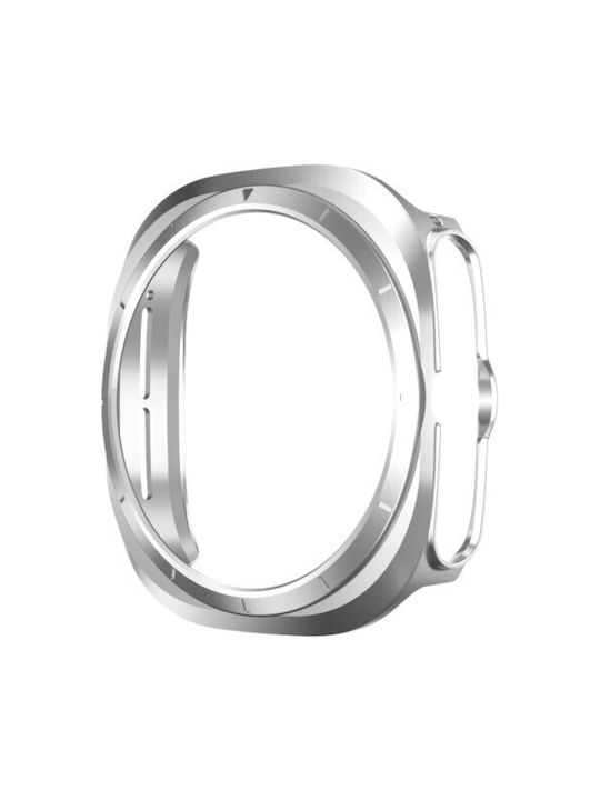 Πλαστική Θήκη σε Ασημί χρώμα για Samsung Galaxy Watch Ultra 47mm Πλαστική Θήκη σε Ασημί χρώμα για Samsung Galaxy Watch Ultra 47mm