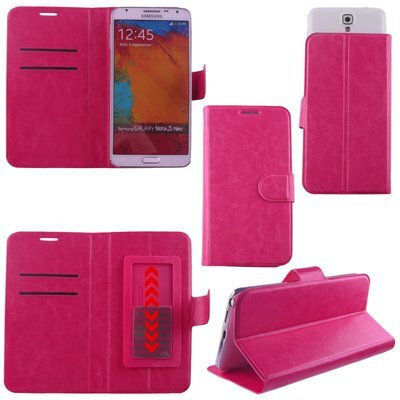 Volte-Tel Leather Book Stand 3M Slide Buchhülle bis 5.7" Rosa 8131714