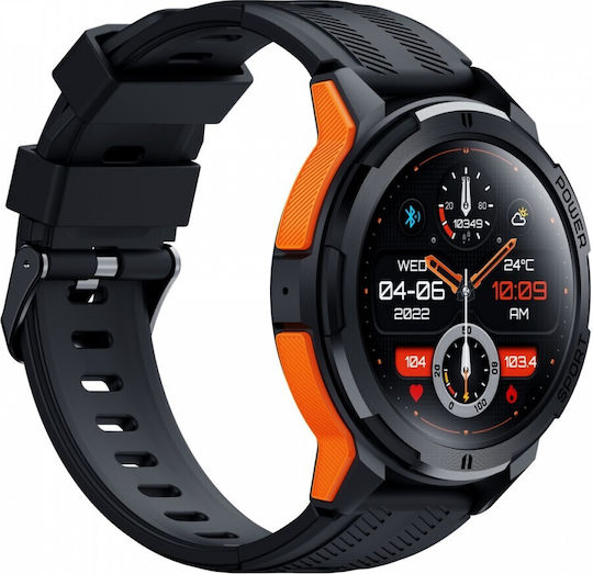 Oukitel BT10 Smartwatch (Black, Orange)