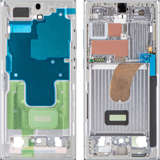 Samsung Μεσαίο Πλαίσιο Πράσινο για Samsung Galaxy S23 Ultra