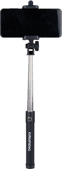 Grundig 80cm Selfie-Stick Τρίποδα Κινητών Bluetooth Schwarz