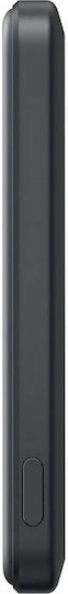 ESR Qi2 MagSlim Kickstand MagSafe Power Bank 5000mAh 15W Μαύρο