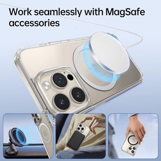 Tech-Protect MagSafe Ring MMP-110 Silver & Black 2pcs