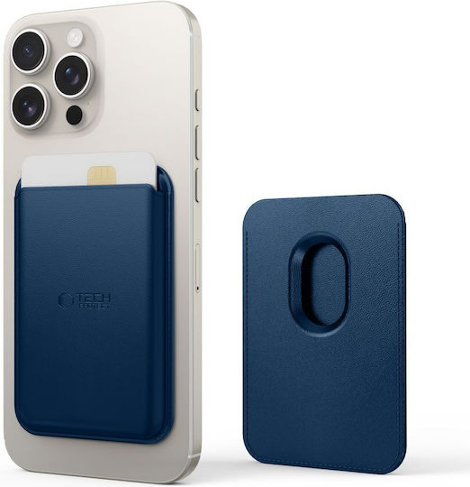 Tech-Protect MagSafe Θήκη Καρτών Magwallet σε Navy Μπλε χρώμα