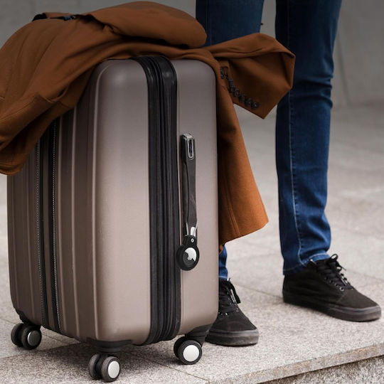 Tech-Protect Rough Vein Θήκη Μπρελόκ Σιλικόνης για AirTag σε Μαύρο χρώμα 2τμχ