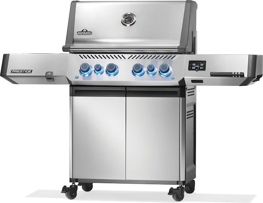 Napoleon Prestige VX 500 RSIB Gasgrill Rost 71cmx46cmcm mit 4 cm 23.50kW und Infrarotbrenner